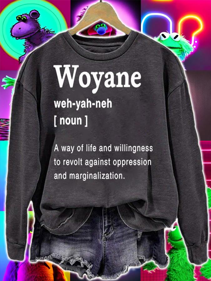 Woyane A Way Life And Willingness To Revolt Against Oppression And Marginalization T-Shirt sweatshirt