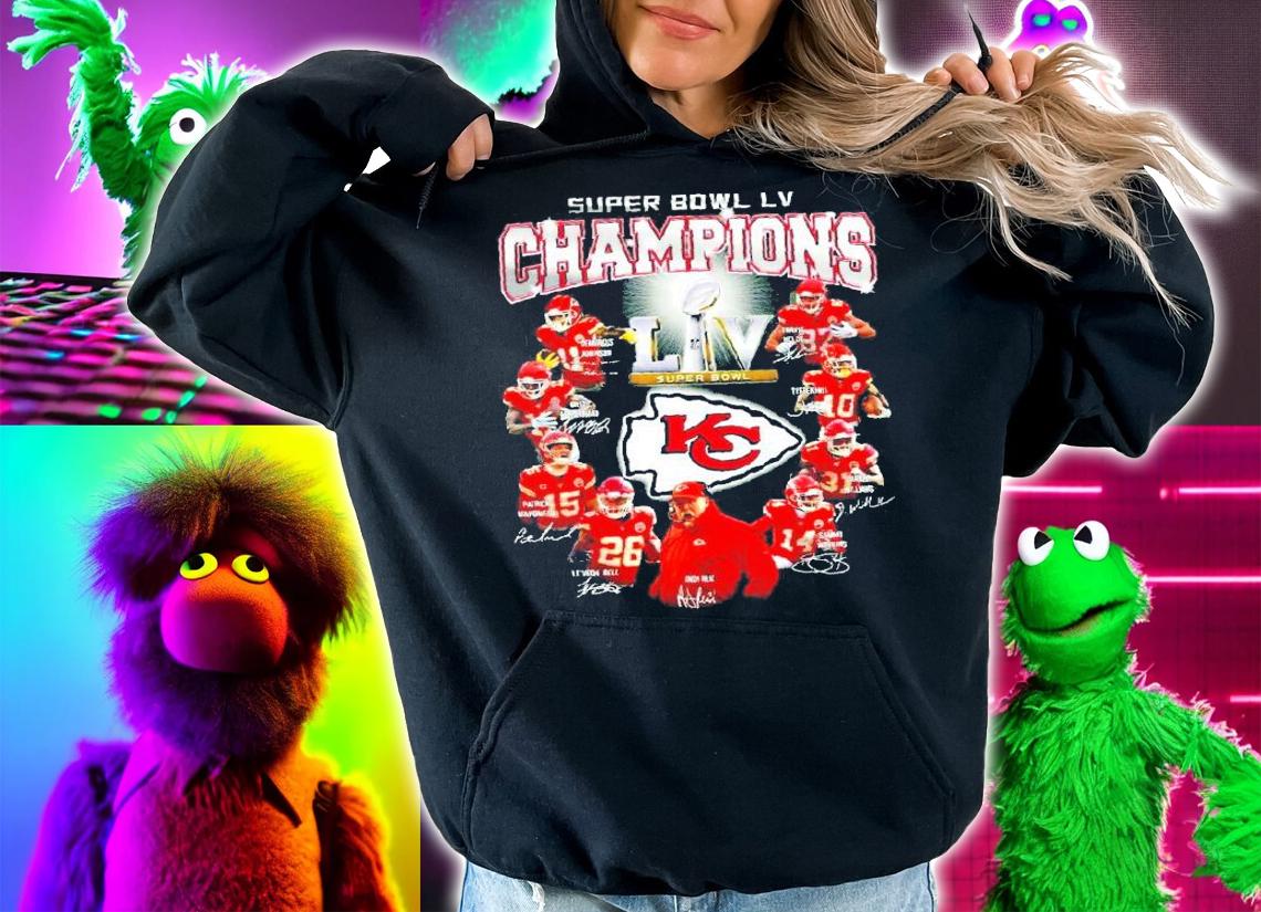 2021 Champion Kansas City Chiefs Super Bowl LV Championship t-shirt hoodie