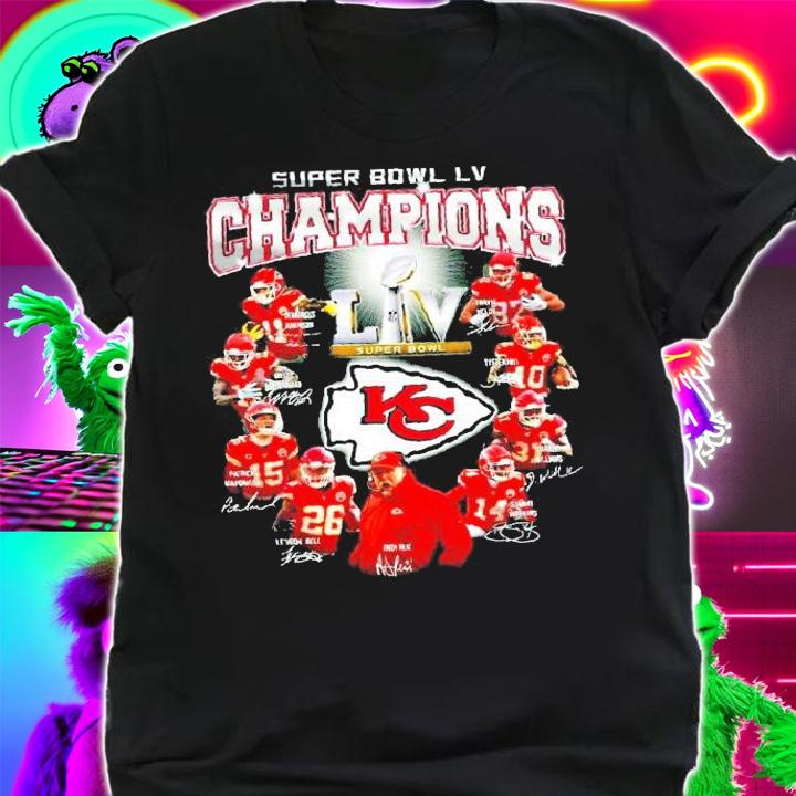 2021 Champion Kansas City Chiefs Super Bowl LV Championship t-shirt shirt