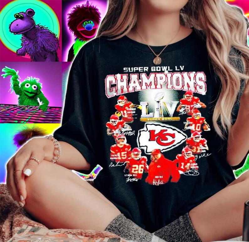 2021 Champion Kansas City Chiefs Super Bowl LV Championship t-shirt woman shirt