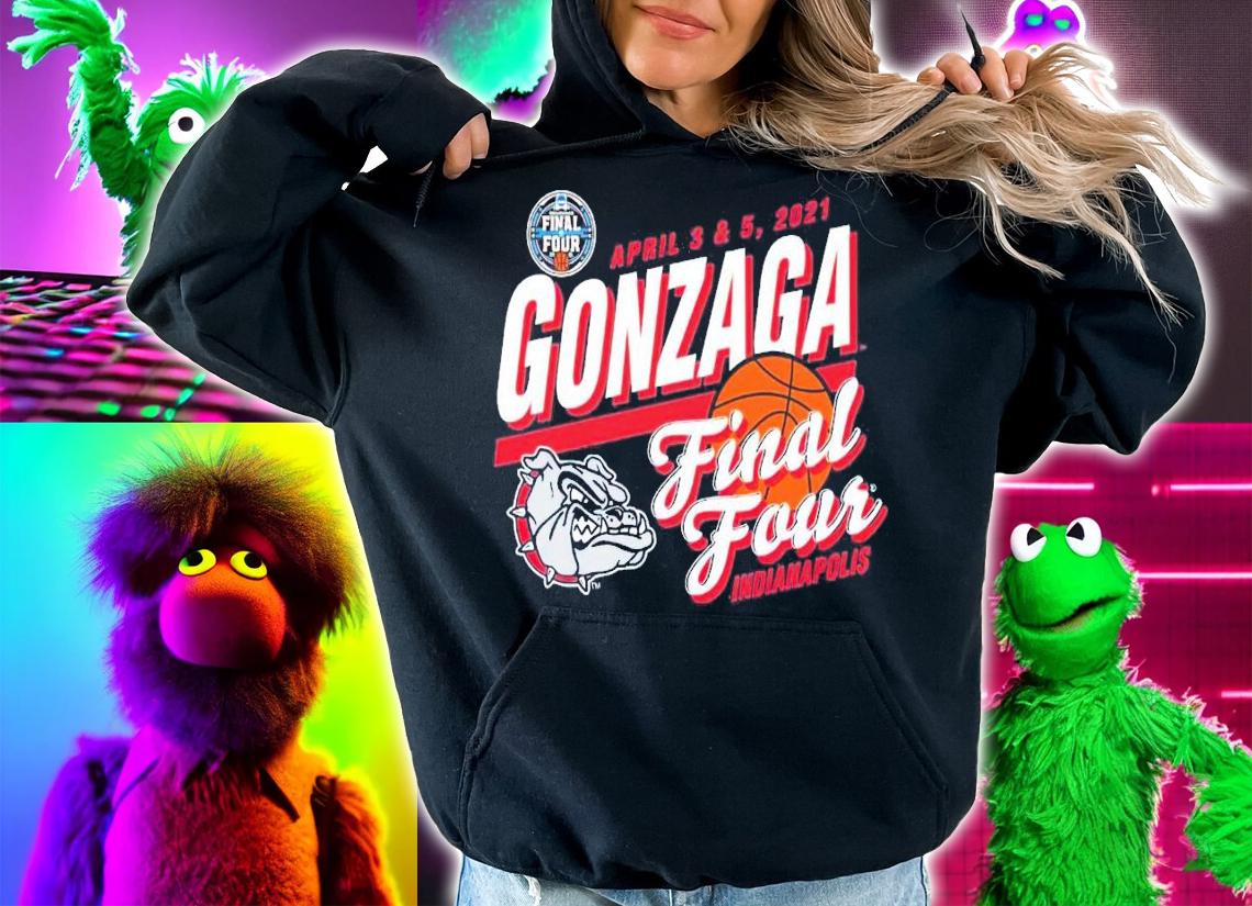 April 3 and 5 2021 Gonzaga Final Four indianapolis shirt hoodie