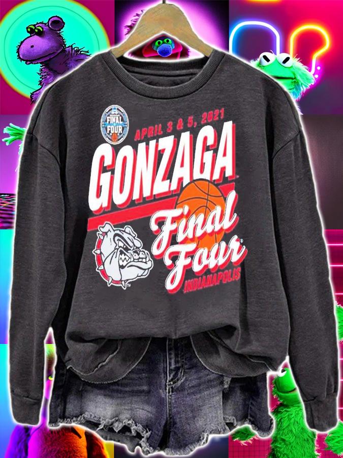 April 3 and 5 2021 Gonzaga Final Four indianapolis shirt sweatshirt