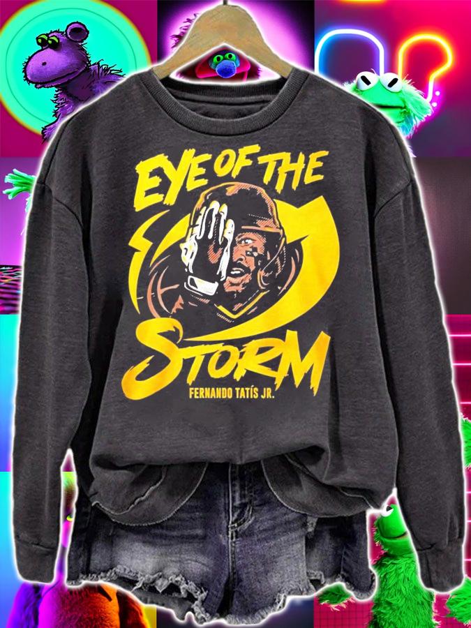 Eye of the storm Fernando Tatis JR shirt sweatshirt