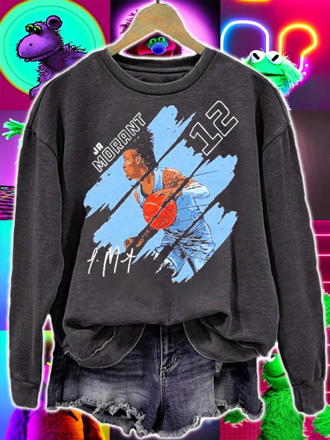 JA Morant Memphis Basketball signature shirt sweatshirt