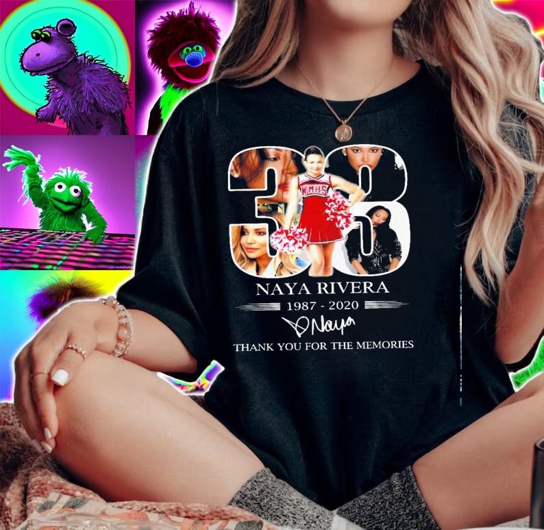 Naya Rivera 38 1987 2020 Thank Memories Shirt.Jpg woman shirt