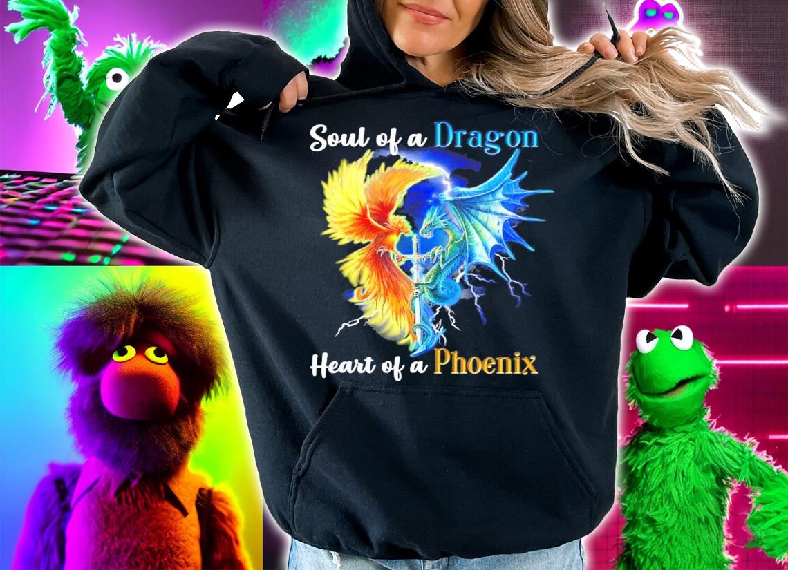 Soul Of A Dragon heart of a Phoenix shirt hoodie