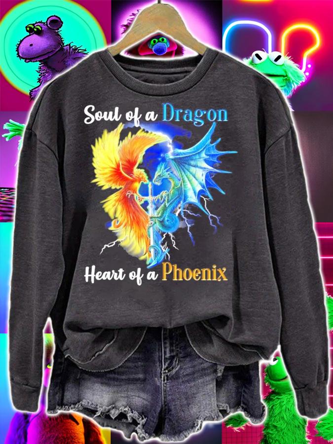 Soul Of A Dragon heart of a Phoenix shirt sweatshirt