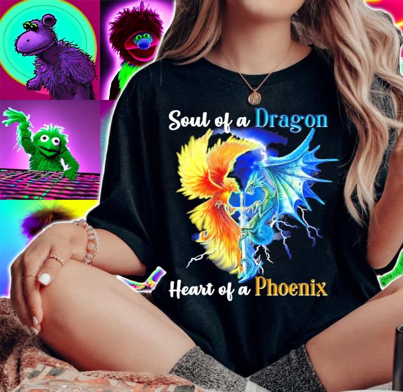 Soul Of A Dragon heart of a Phoenix shirt woman shirt