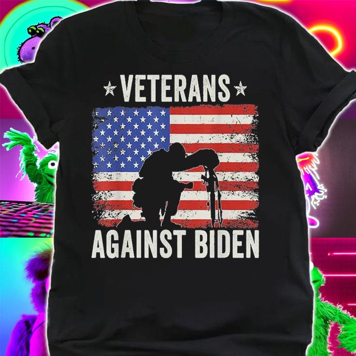 Veterans Against Biden Say Their Names Joe Anti Biden T-Shirt shirt