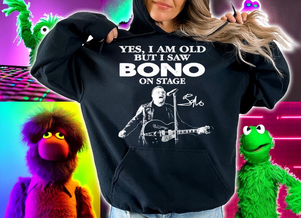 Yes I am old but I saw Bono on state shirt