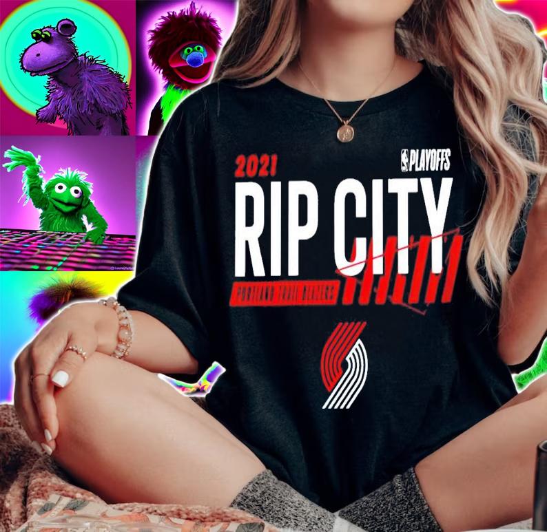 2021 playoffs Rip City Portland Trail Blazers shirt woman shirt