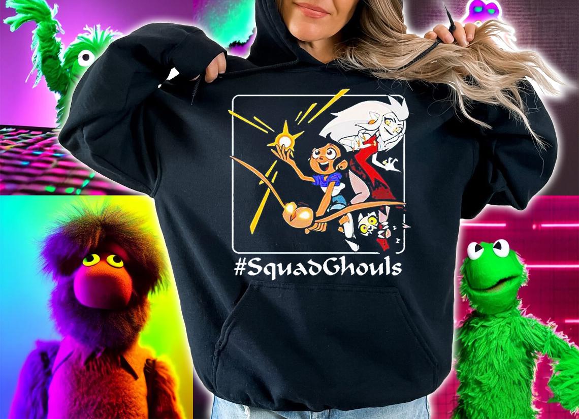 Disney the Owl house Squad Ghouls T-shirt hoodie