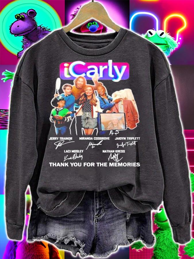 Icarly Title signatures shirt
