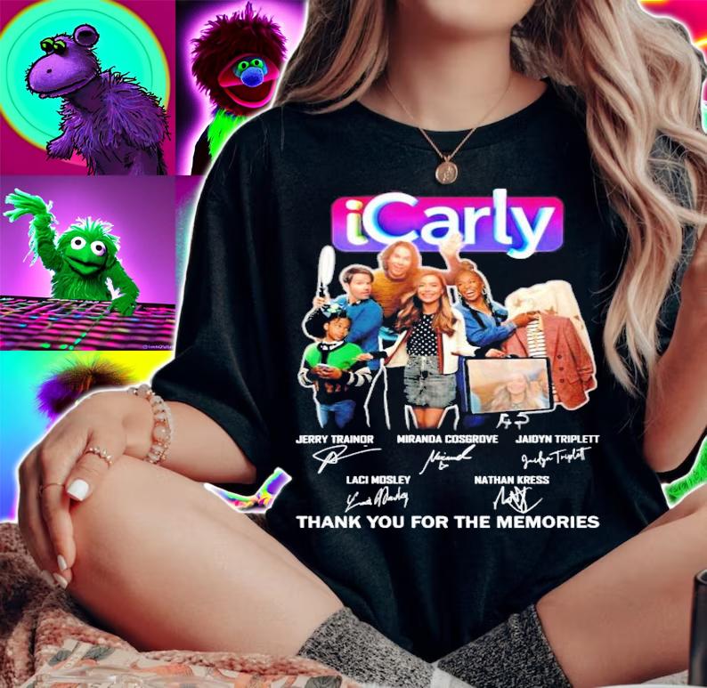 Icarly Title signatures shirt