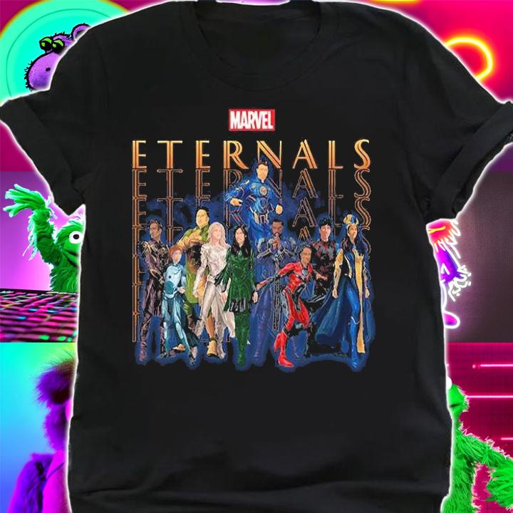 Marvel Eternals Group shot T-shirt
