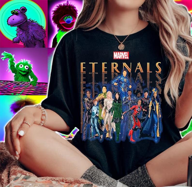 Marvel Eternals Group shot T-shirt
