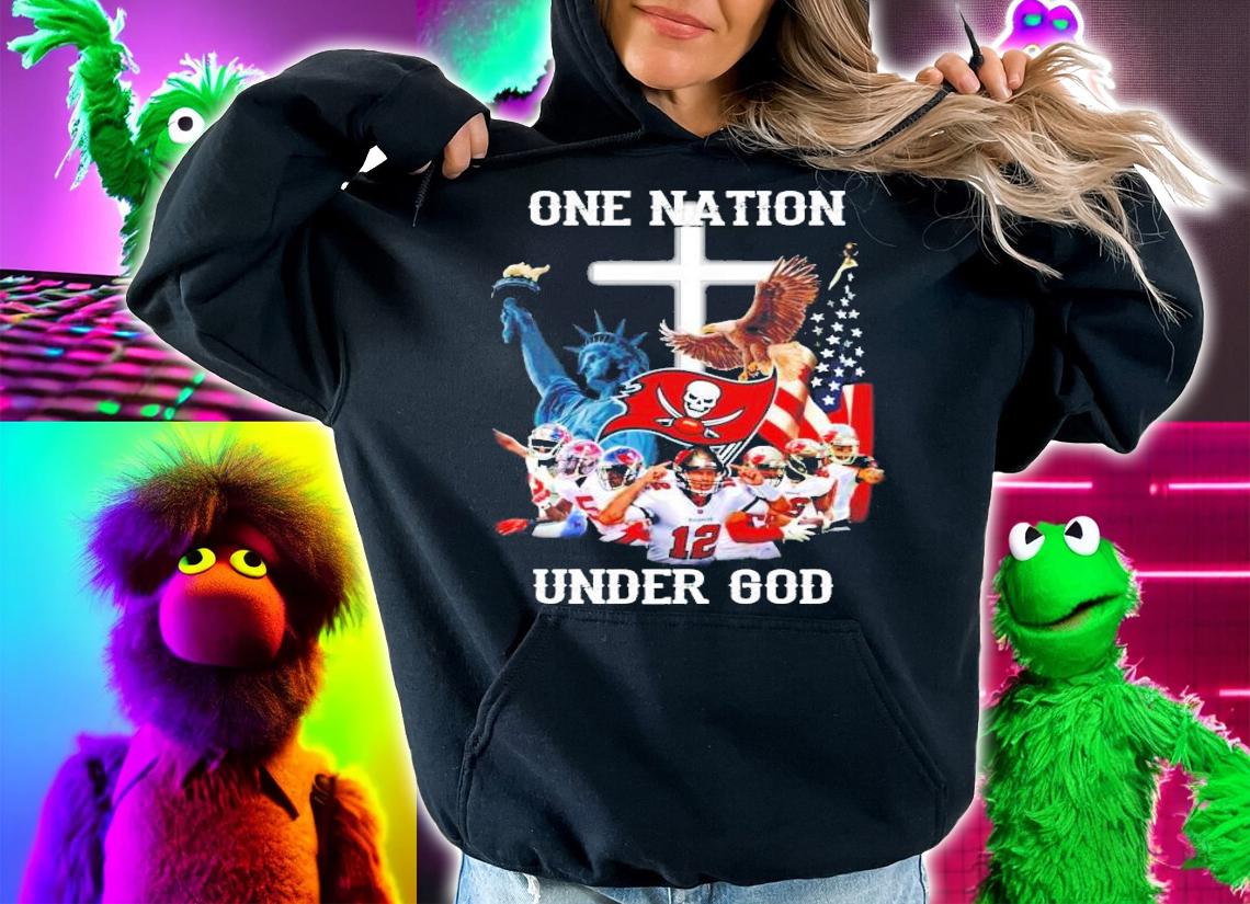 One Nation Tampa Bay Buccaneers under god shirt