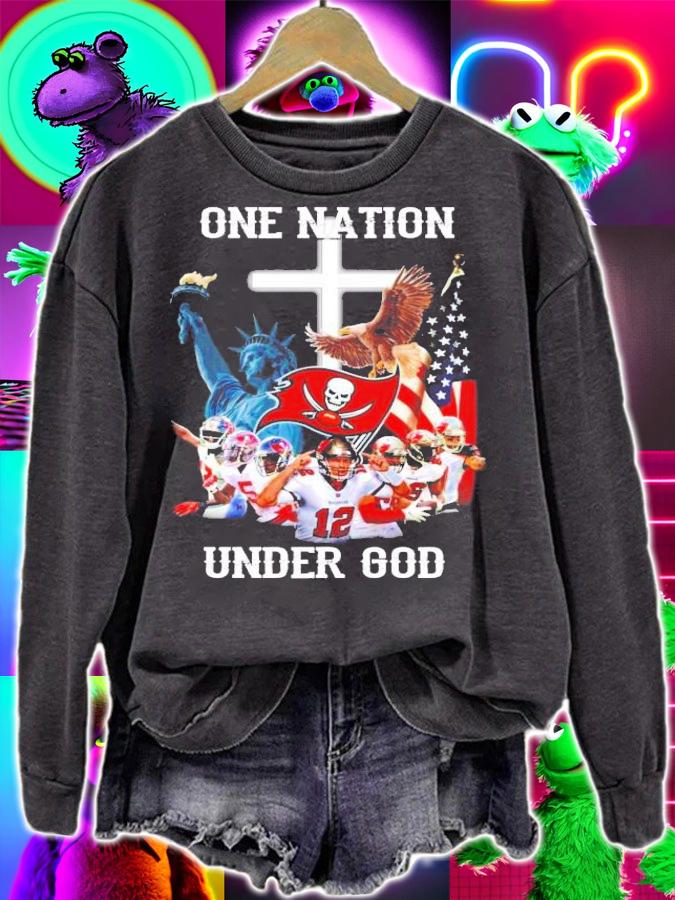 One Nation Tampa Bay Buccaneers under god shirt