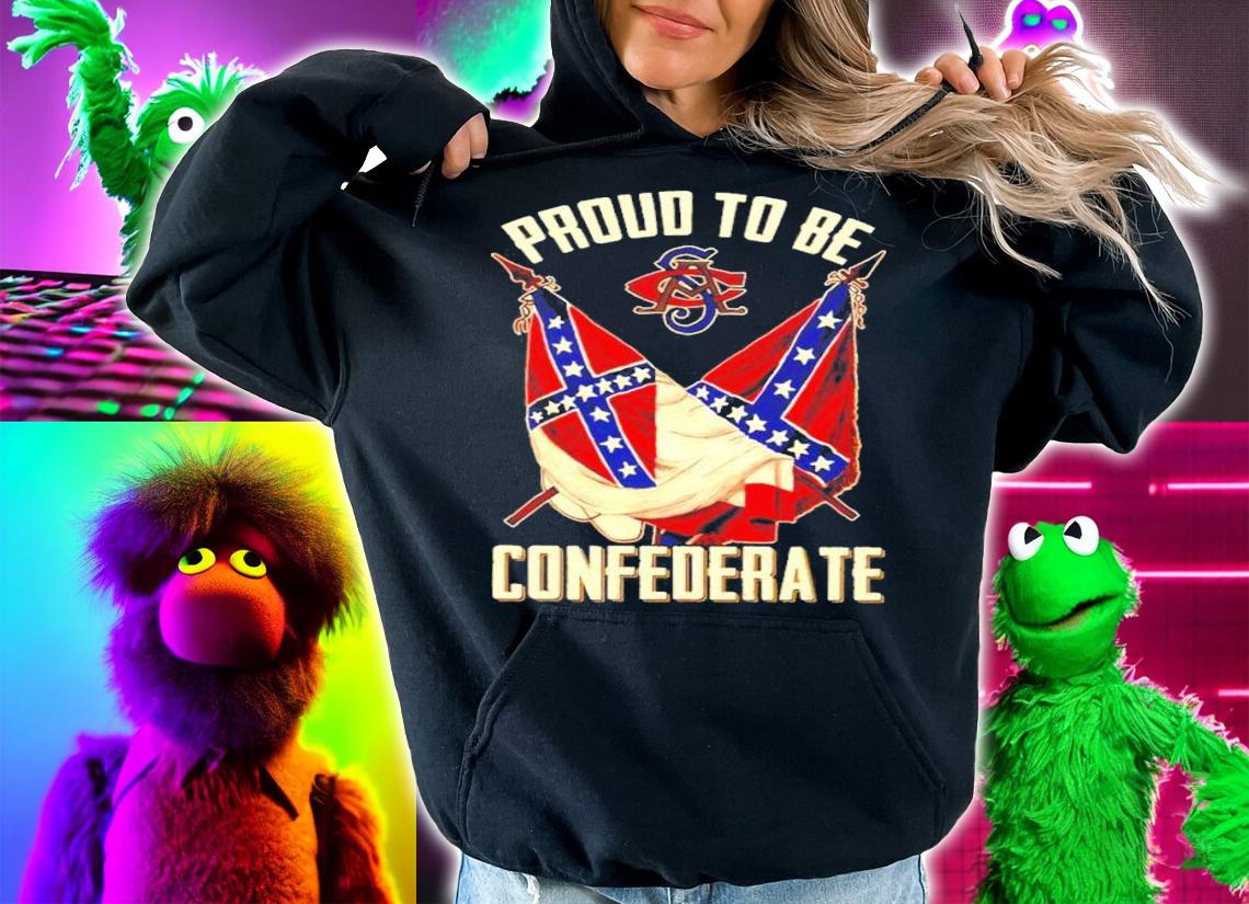 Proud to be confederate shirt hoodie