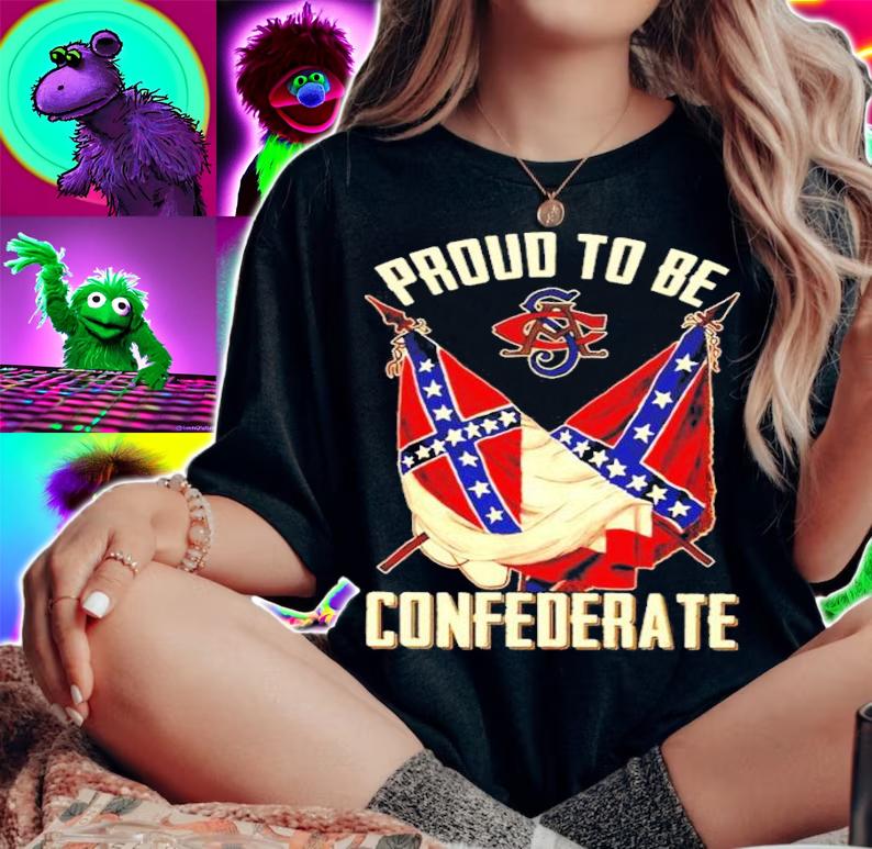 Proud to be confederate shirt woman shirt