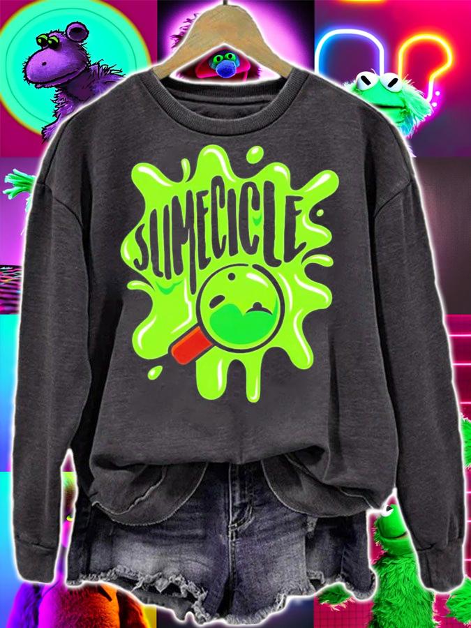 Slimecicle shirt, sweater hoodie and tank top