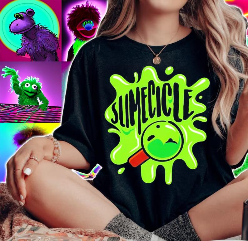 Slimecicle shirt, sweater hoodie and tank top