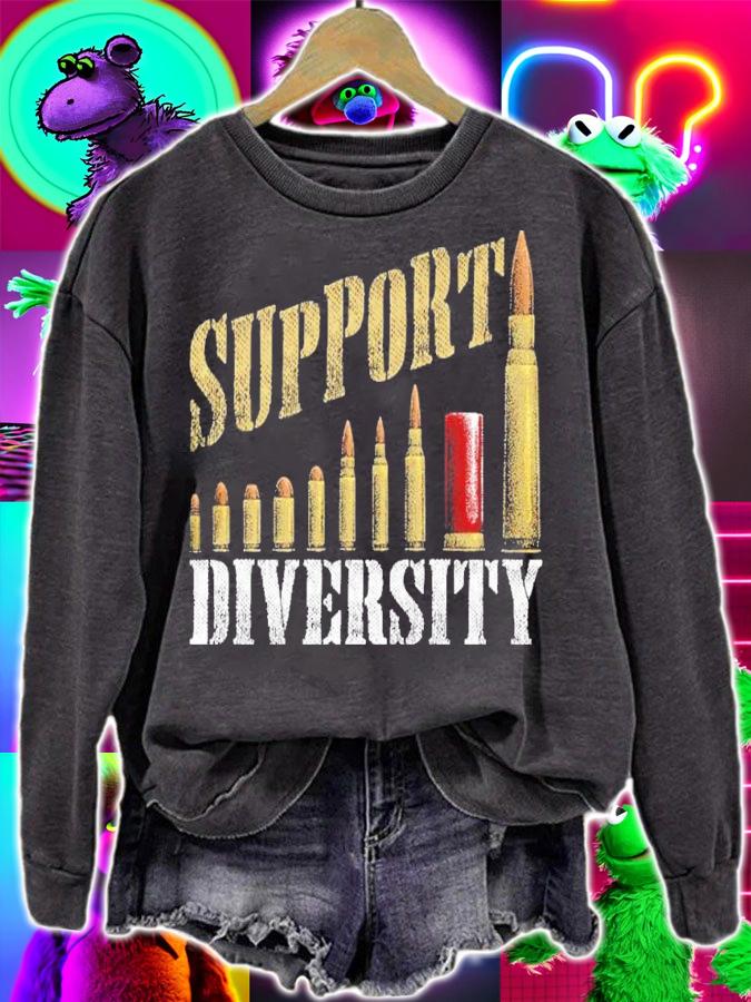 Support diversity shirt sweatshirt