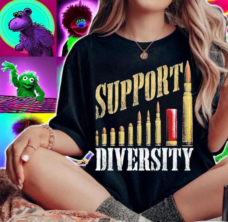 Support diversity shirt woman shirt