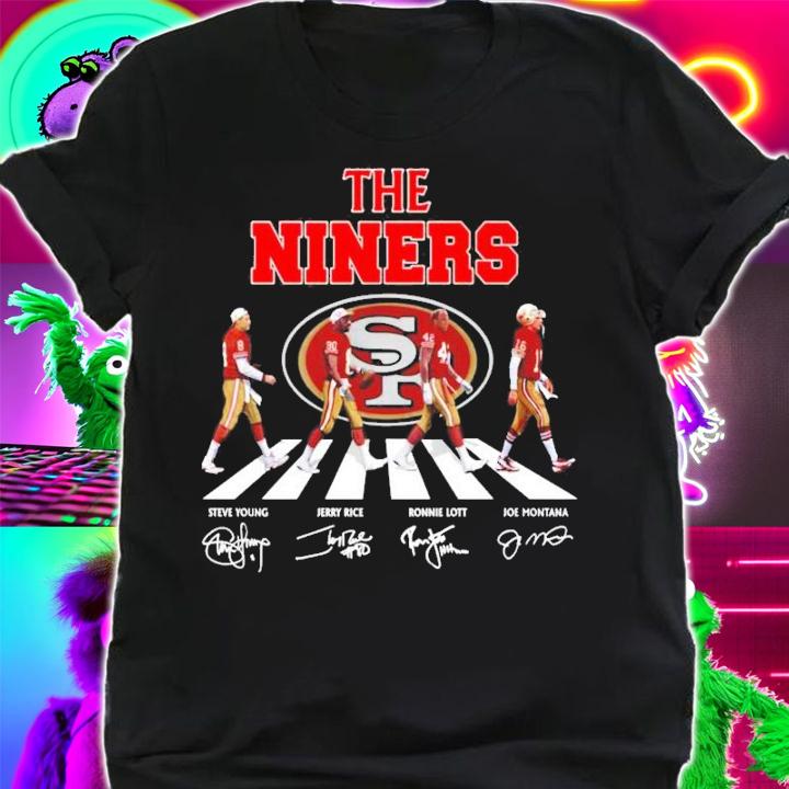 The Niners Football Signatures Abbey Road Shirt shirt