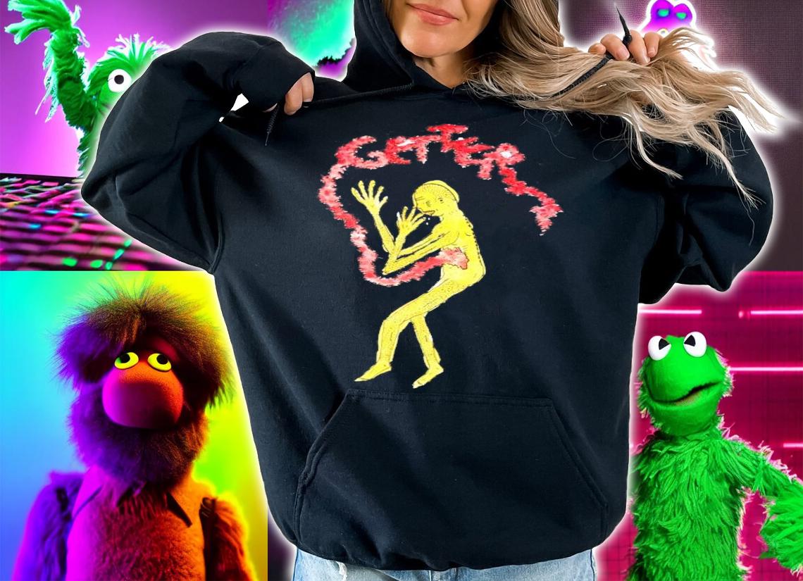 Getter shirt, sweater hoodie and tank top hoodie