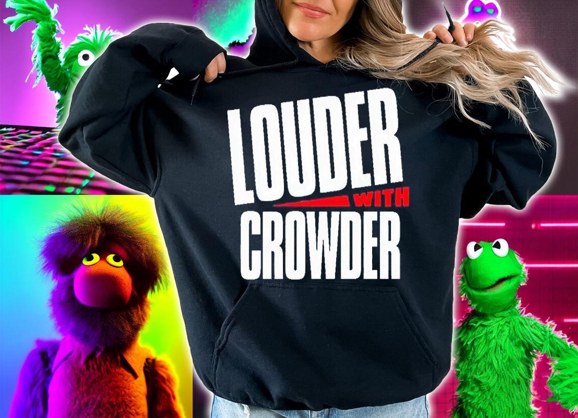 Louder with Crowder T-shirt hoodie