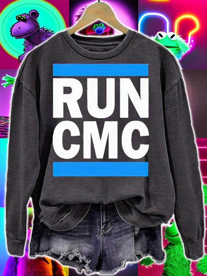Run CMC Carolina Panthers T-shirt