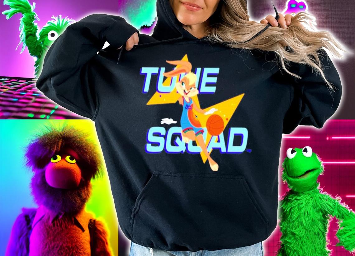 Tune Squad basketball shirt hoodie