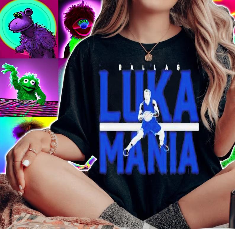 Luka Mania T-shirt, hoodie, sweater and tank top woman shirt
