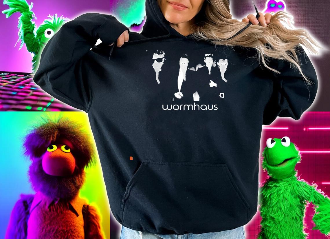 Take a worm and a potato Wormhaus shirt hoodie