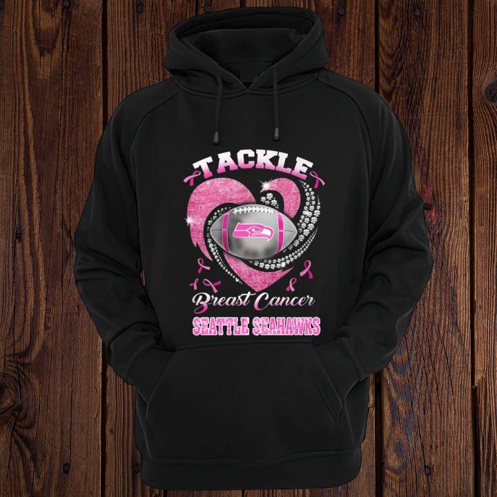 Tackle Breast Cancer Awareness Seattle Seahawks Football T-Shirt hoodie