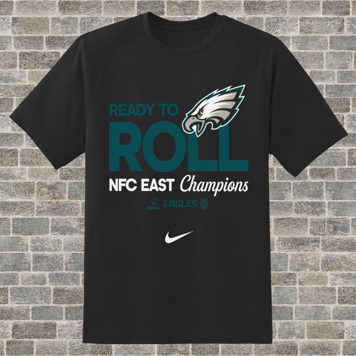 Premium Philadelphia Eagles Ready To Roll NFC East Champions Nike T-Shirt