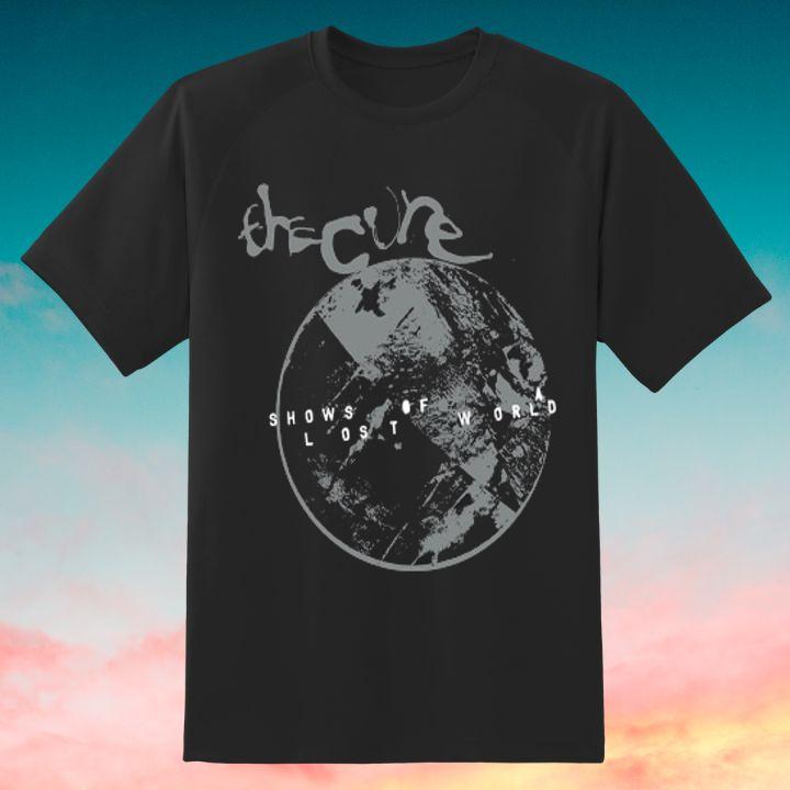 Official The Cure British Rock Band Shows Of A Lost World Concert Tour T-Shirt