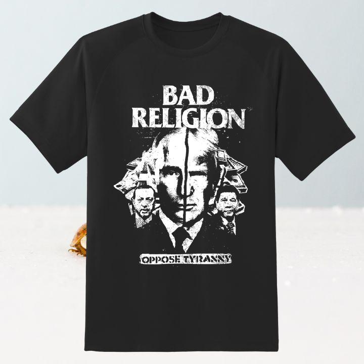 Show Your Resistance: Donald Trump & Putin Bad Religion Shirt