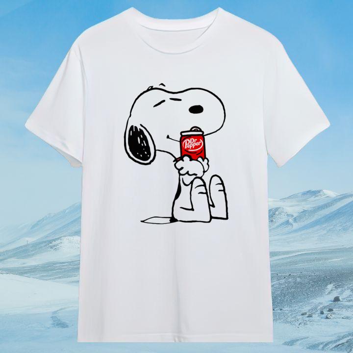 Cute Snoopy Hug Dr Pepper T-Shirt