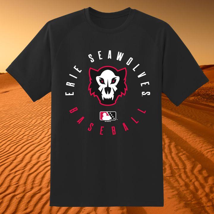 Erie Seawolves Br Howling Dead Baseball Fan T-Shirt
