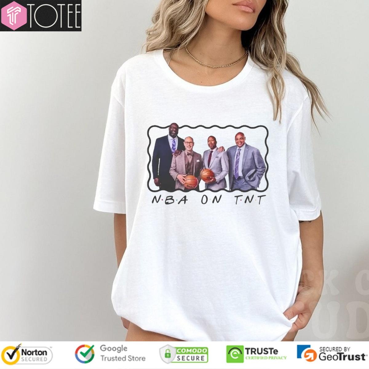 Nba On Tnt Parody Friends Tv Show T-shirt