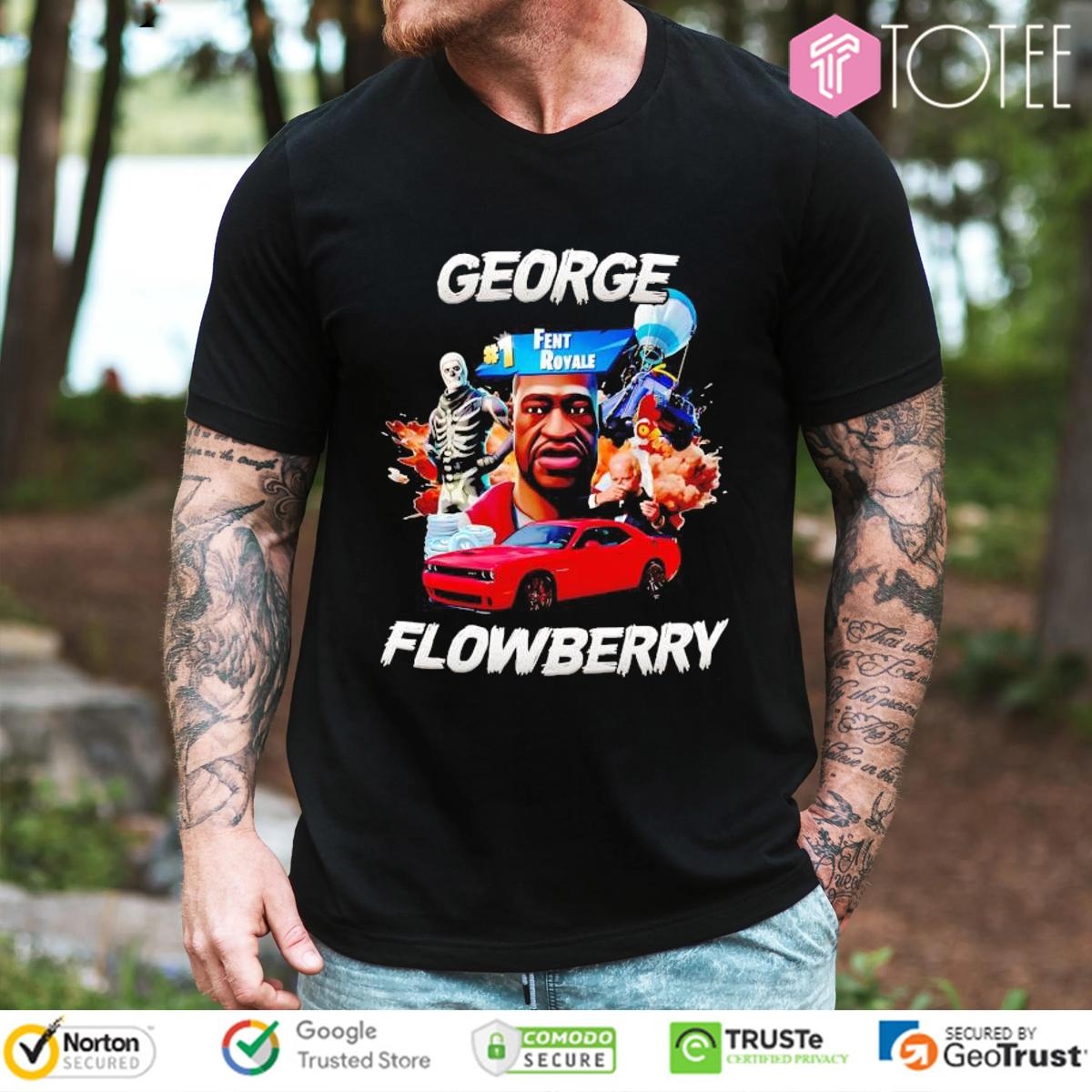 George Floyd Fent Royale Flowberry T-shirt
