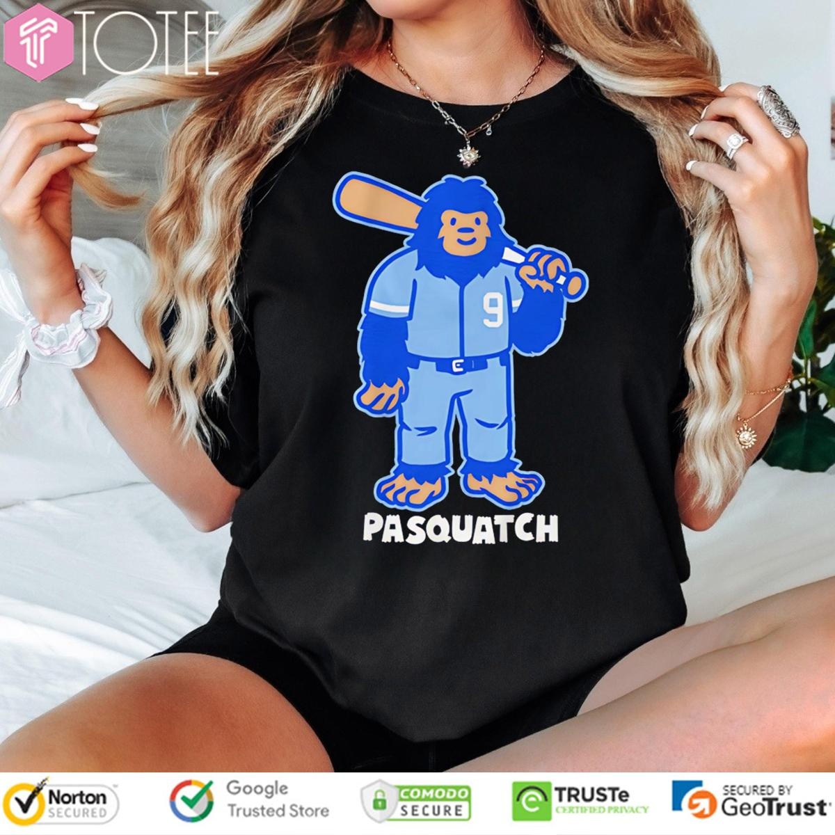 Pasquatch Parody Bigfoot Vinnie Pasquantino Kansas City Royals T-shirt