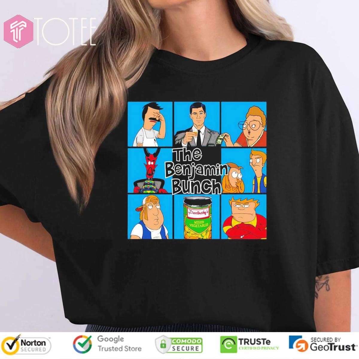 The Benjamin Bunch Cartoon Tv Shows T-shirt