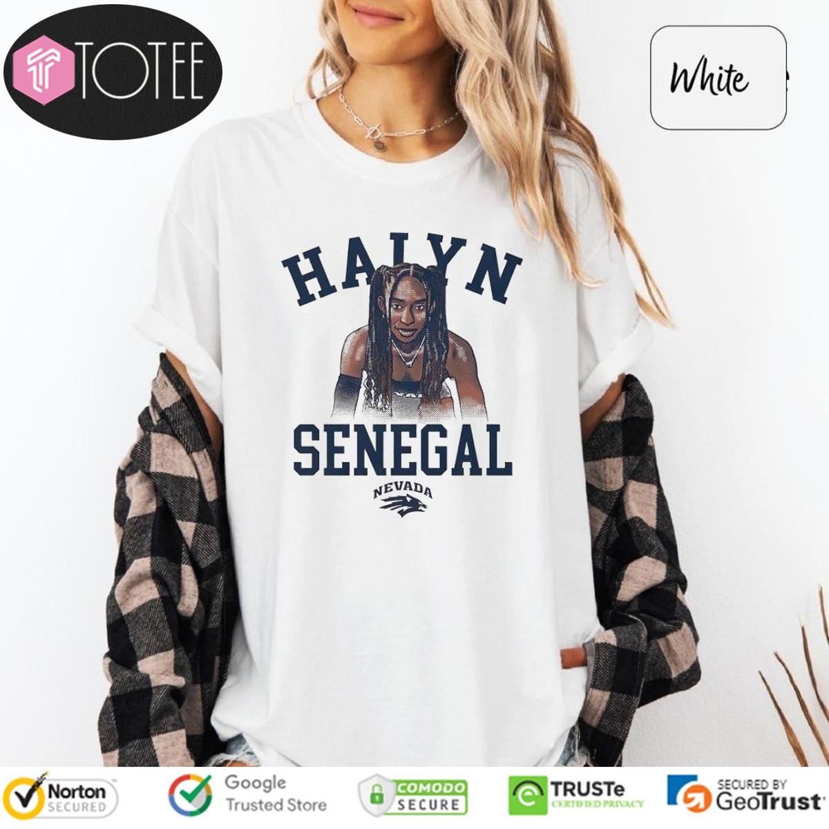 Halyn Senegal Nevada Wolf Pack T-shirt