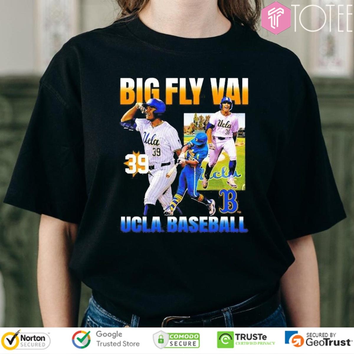 Mulivai Levu 90S Big Fly Vai Ucla Bruins Baseball Shirt T-shirt