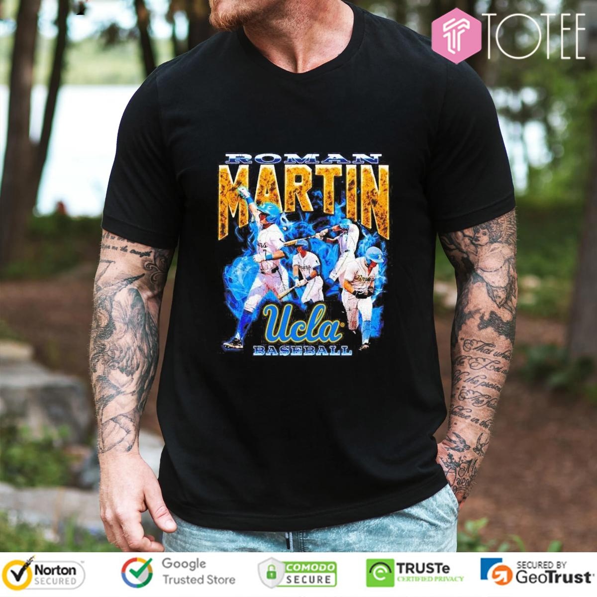Roman Martin 90S Picture Collage Ucla Bruins Baseball T-shirt