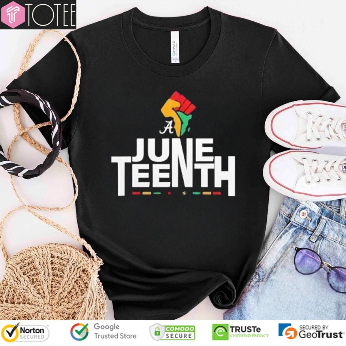 Alabama Crimson Tide Juneteenth Celebrate Freedom T-shirt