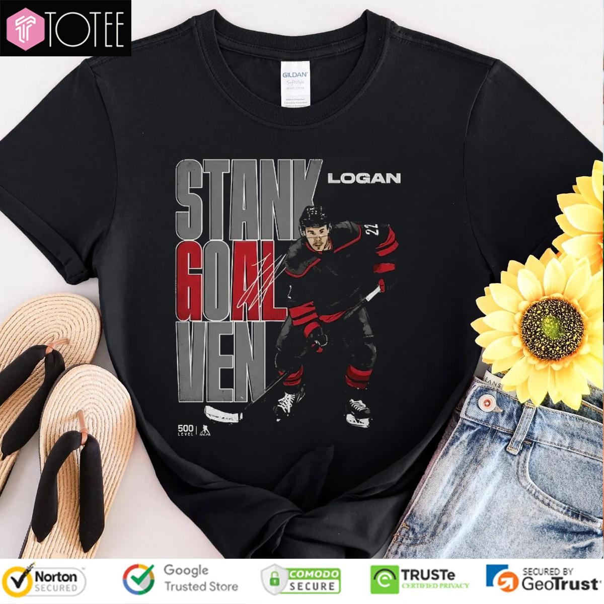 Logan Stankoven Carolina Hurricanes Stankgoalven Signature T-shirt